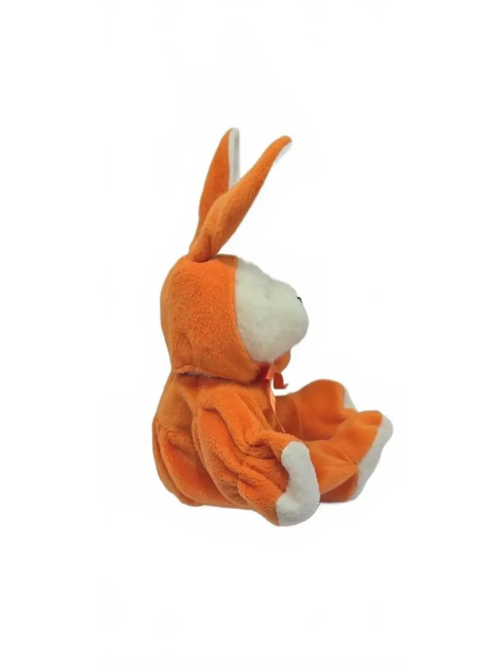 G.A.C. Plush Bunny Costume Bear - Orange and White Soft Toy